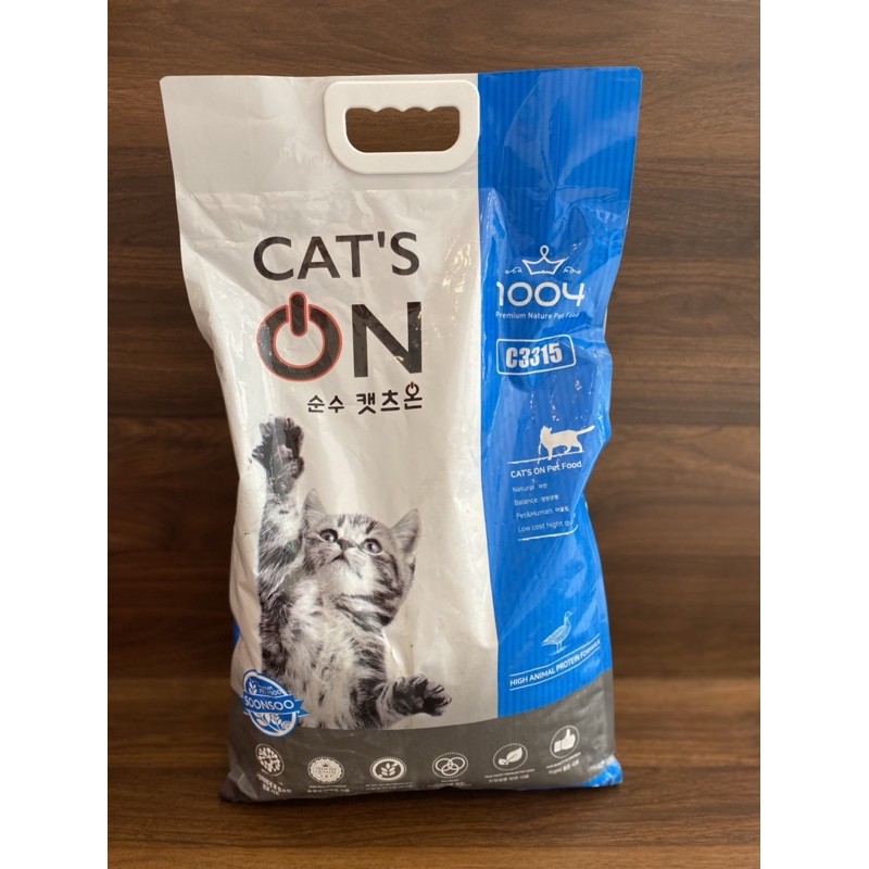 Thức ăn hạt khô cho mèo CAT's ON Hàn Quốc bao 5kg