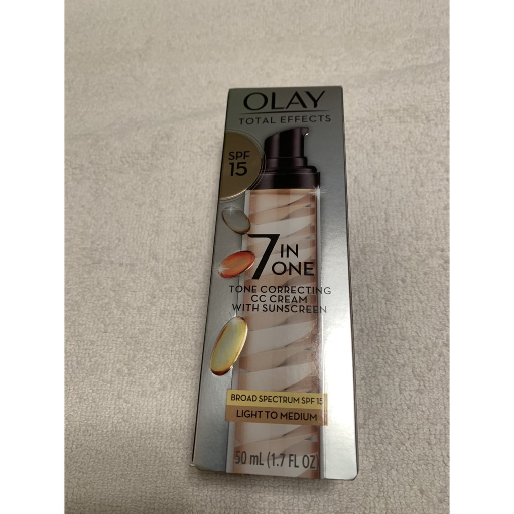 Kem nền Olay Total Effects CC Cream – 7 in One Tone Correcting Moisturizer with Sunscreen (Light to Medium)- 50ml
