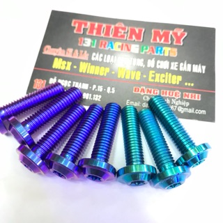 Ốc titan gr5 8x30 đầu dù bắt bát heo trước honda sh mode