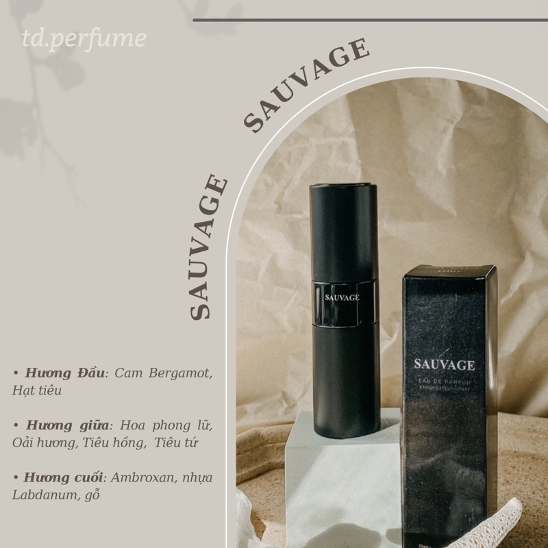 SAUVAGE edp - Nước hoa mini 20ml