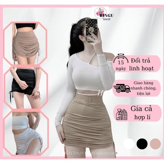 Chân váy rút dây 2 bên Váy rút dây -ringu shop