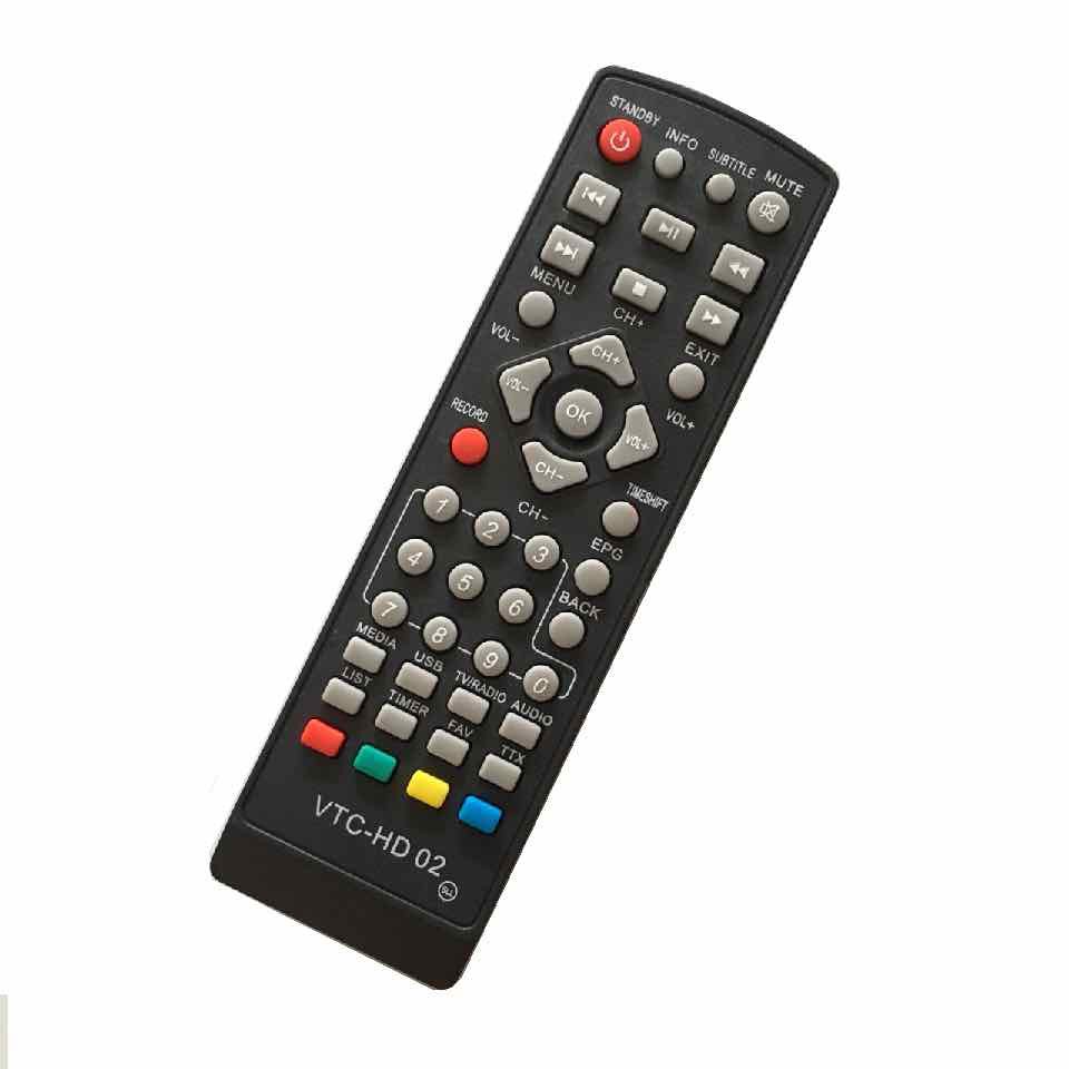 Điều khiển đầu thu Kỹ thuật số VTC HD 02