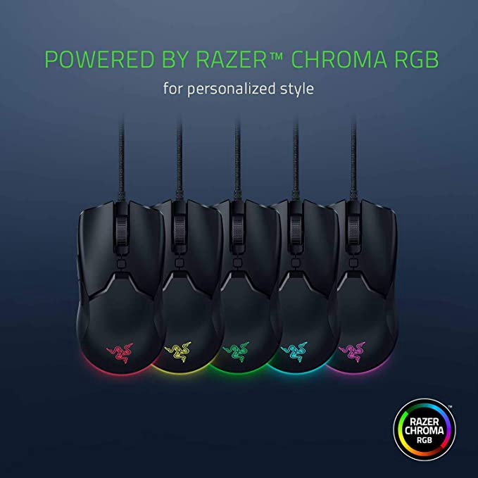 Chuột chơi game Razer Viper mini RGB hỗ trơi chơi game chất lượng cao