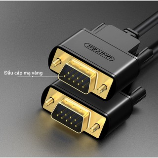 Cáp COM DB9 RS232 2 đầu dương 3M Unitek YC704