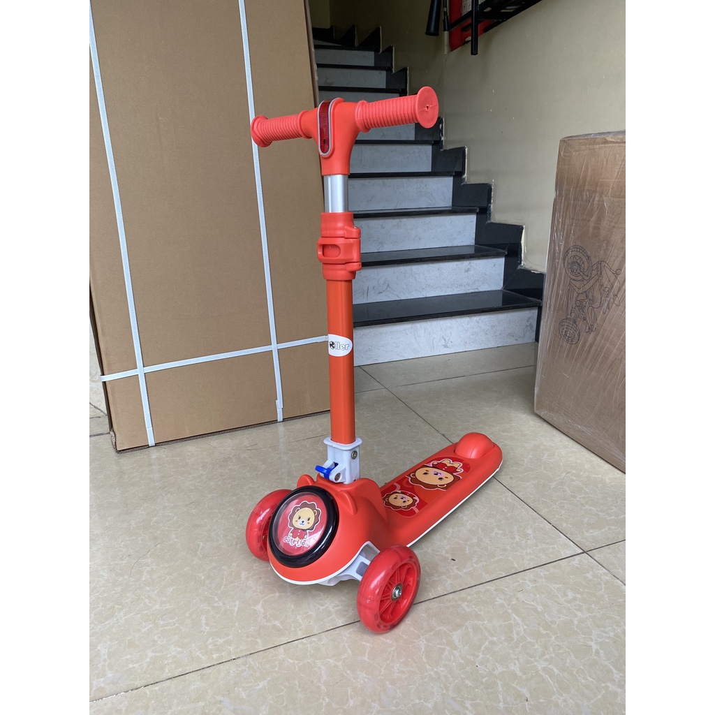 Xe trượt Scooter có đèn có nhạc BABY PLAZA MG01