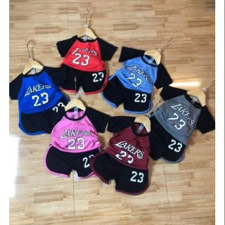 Bộ cotton cho bé size 7÷20kg. 100k 4 bộ