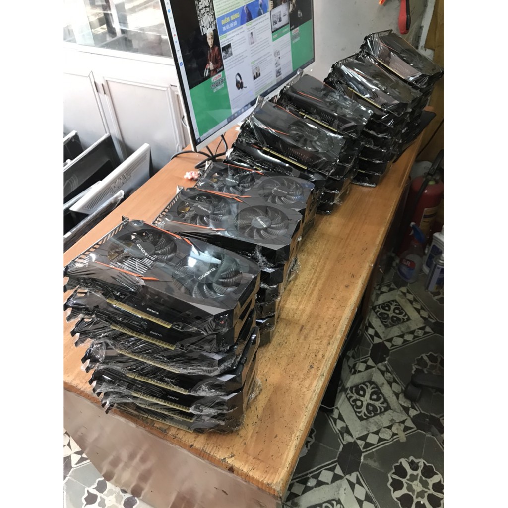 Card màn hình cũ các loại dùng chơi game xuất hình đủ cổng VGA, HDMI, DVI - Card VGA cỏ