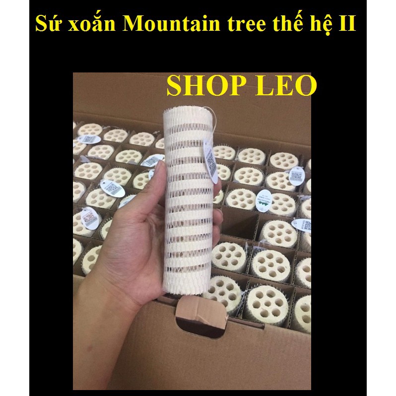 Sứ xoắn Mountain tree thế hệ II - Vật liệu lọc cao cấp - hồ cá - thủy sinh