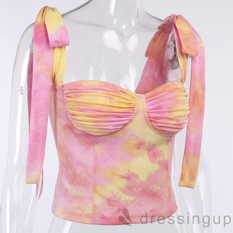 Áo kiểu không tay thắt nơ thời trang cho nữ | BigBuy360 - bigbuy360.vn