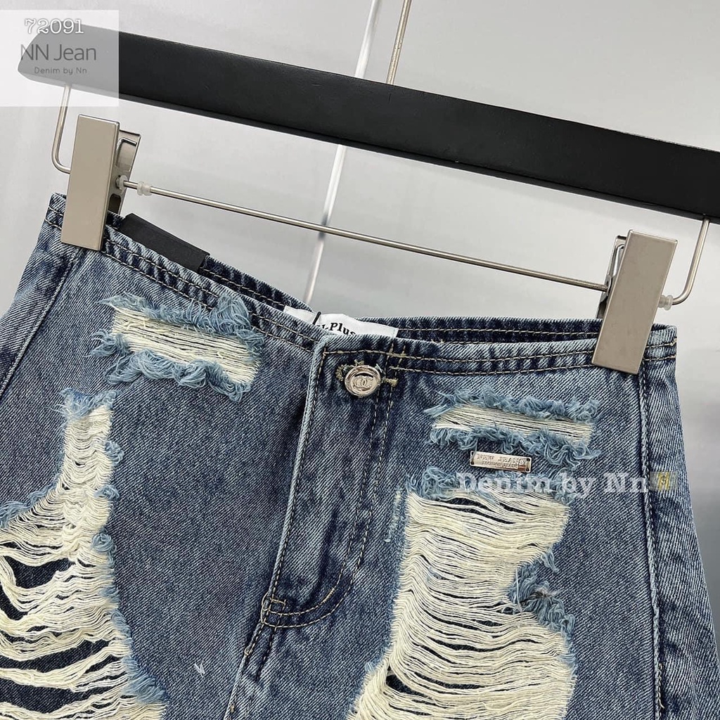 CHÂN VÁY JEANS RÁCH