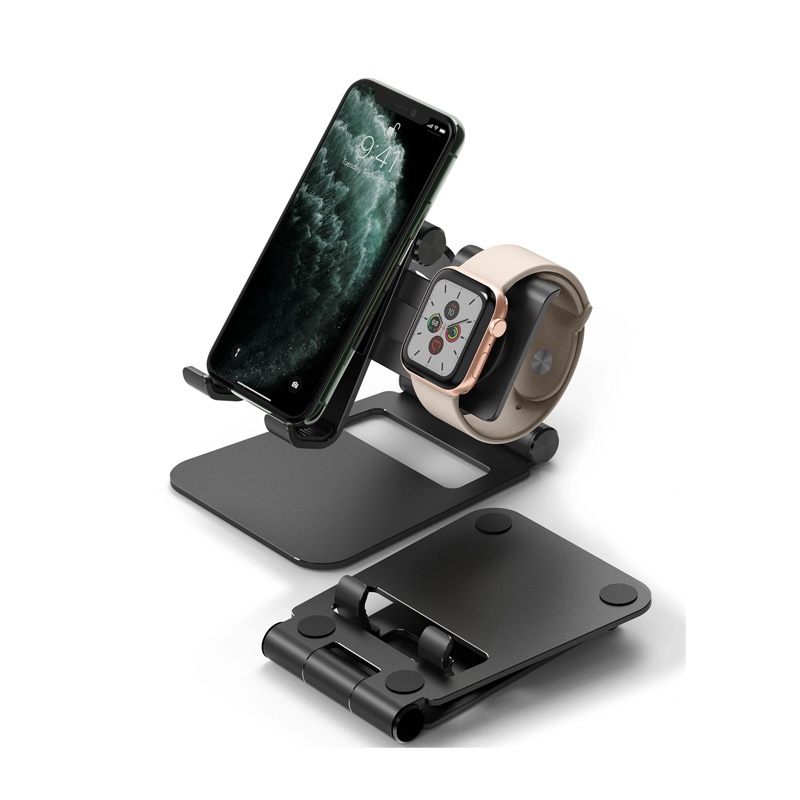 Giá Đỡ 2 In 1 RINGKE Super Folding Stand Cho Apple Watch