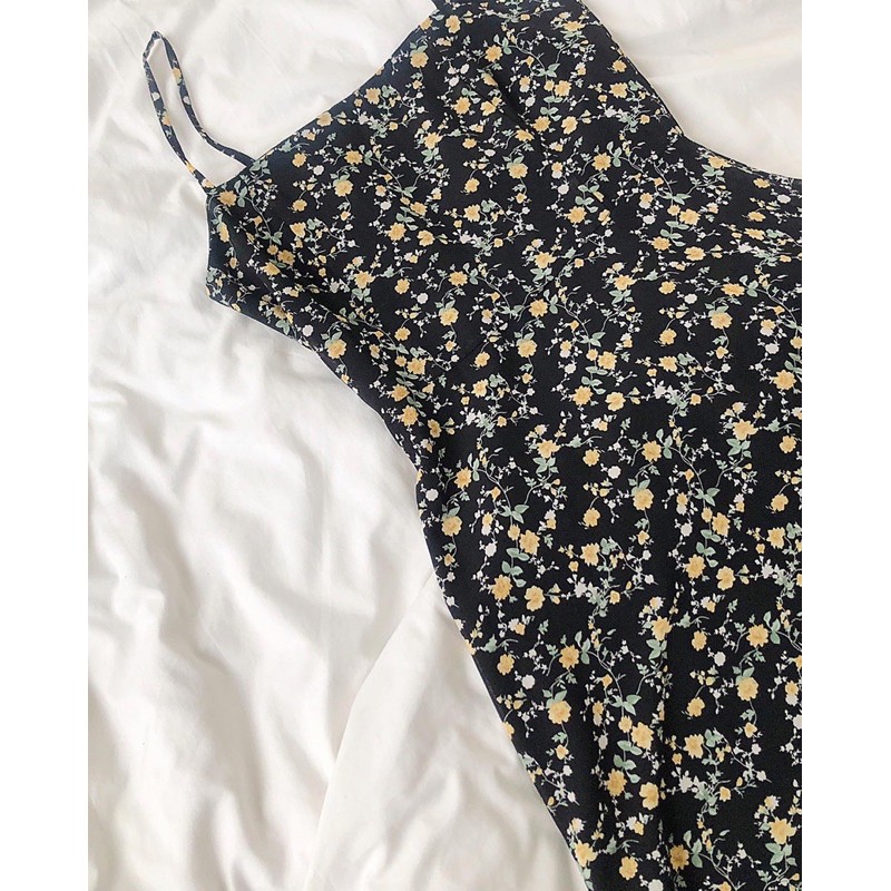 [Mã SKAMFA06 giảm 10% tối đa 50K đơn 0Đ] Naked By V - Váy hoa nhí chiffon Bara Dress | BigBuy360 - bigbuy360.vn