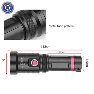 Powerful P70 Scuba Diving Flashlight Diver Light LED Underwater Torch Lamp
