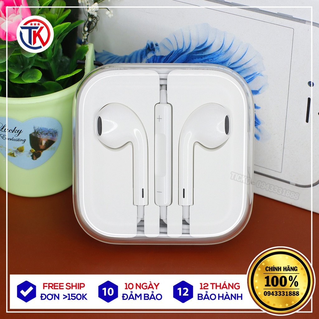 Tai Nghe 6s/6s Plus Theo Máy | Hàng Zin 100% New Full Box | Bảo Hành 12 Tháng Lỗi 1 Đổi 1.