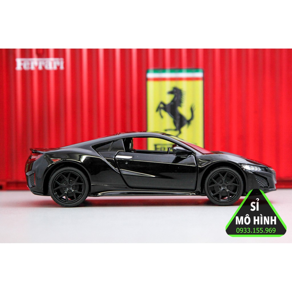 [ Sỉ Mô Hình ] Xe mô hình siêu xe Honda Acura NSX 1:32 Đen