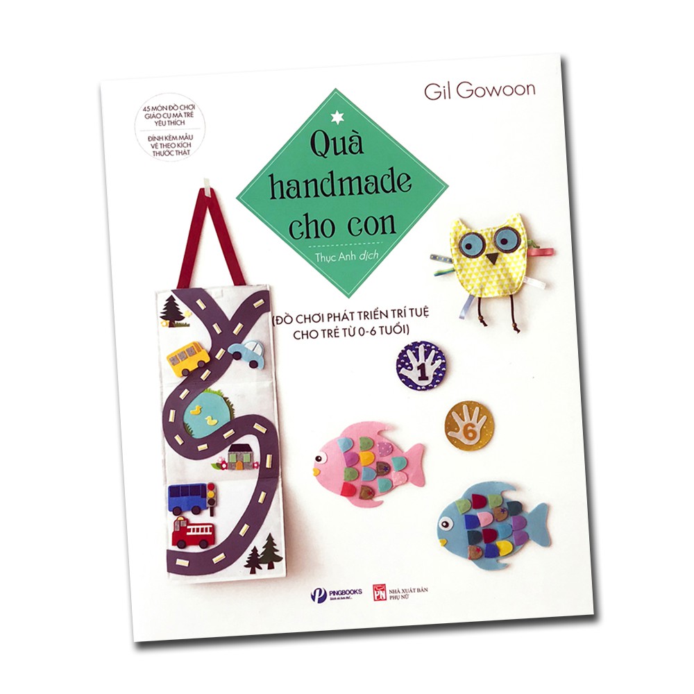 Sách hướng dẫn cha mẹ và giáo viên - Quà handmade cho con