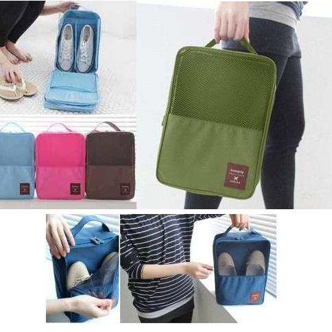 Túi Đựng Giày Du Lịch 3 Ngăn Tiện Dụng Kiểu Hàn Quốc 30 No21