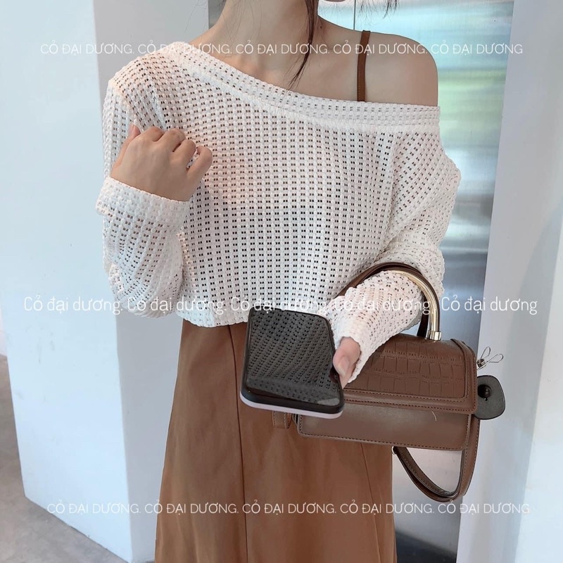 set áo lưới váy 2 dây 2058