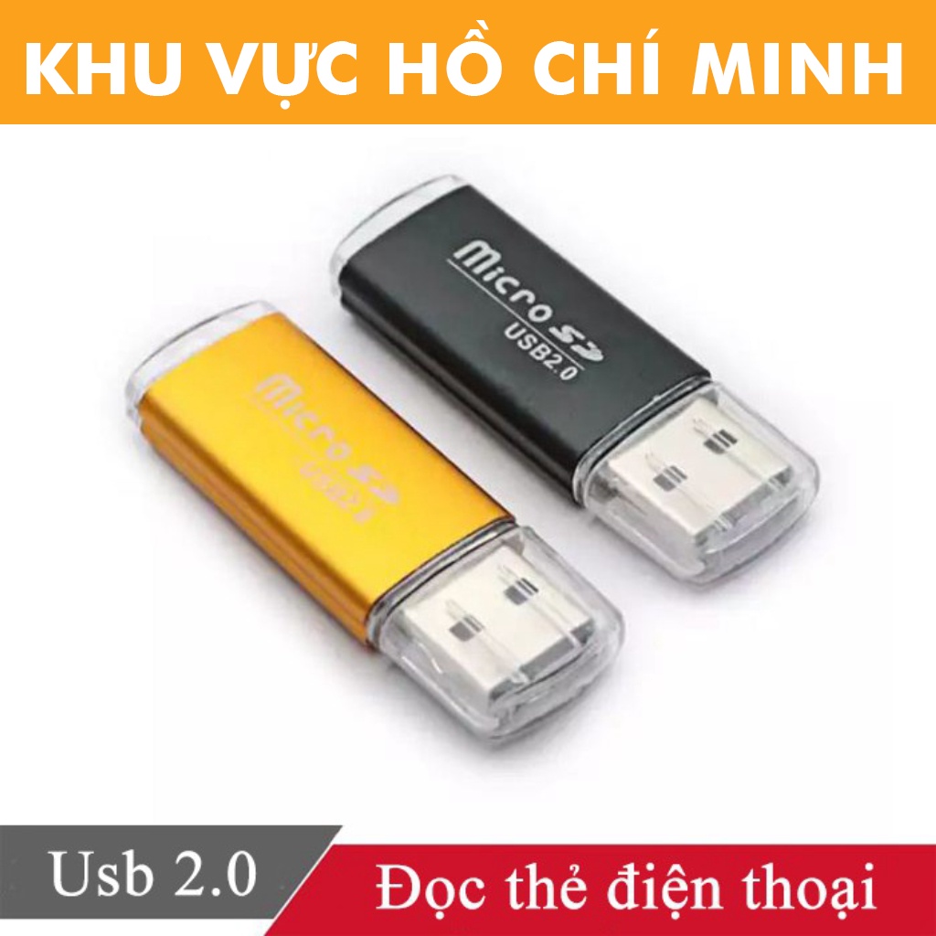 Đầu lọc thẻ nhớ, đầu đọc thẻ, usb đọc thẻ nhớ kim loại - Gia dụng chấn thiên