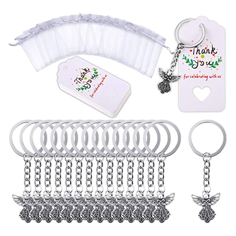 Set 30 Móc Khóa Thiên Thần Kèm Túi Lưới