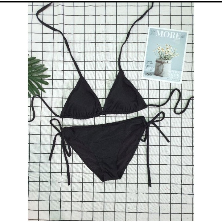 Bikini tam giác đen VATIXA BKN26 ĐEN