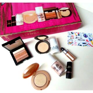 [Tách set] Sephora favorites Glow for it: bắt sáng dạng phấn Becca, Bobbi Brown, Tarte, dạng lỏng Cover Fx, Highbeam