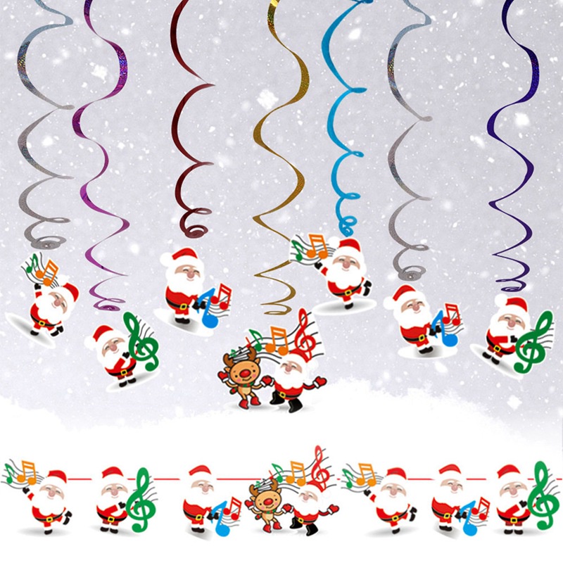 Phụ Kiện Treo Trang Trí Cây Thông Giáng Sinh 2023 Hình Ông Già Noel Tuần Lộc