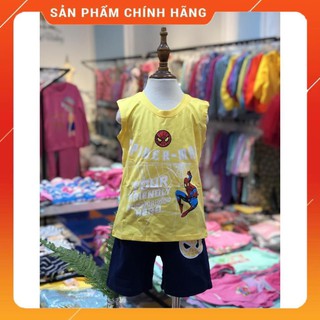 (VNXK) Bộ sát nách bé trai siêu nhân 3-10T. Chất liệu cotton mềm mịn, thoáng mát, thương hiệu LITIBABY (Album 1)