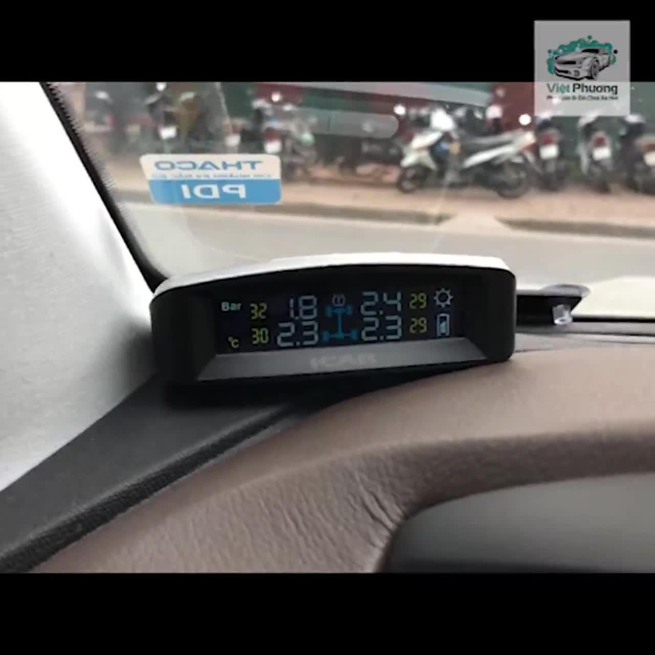 Máy Bơm Lốp Ô tô MICHELIN 12266 Cao Cấp Đa Năng Tự Ngắt