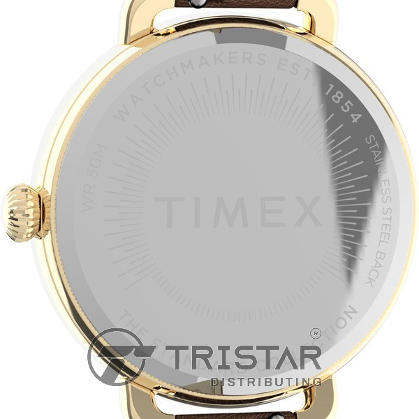 Đồng hồ Nữ Timex Essential 30mm TW2U60000 Dây Da - Chính Hãng