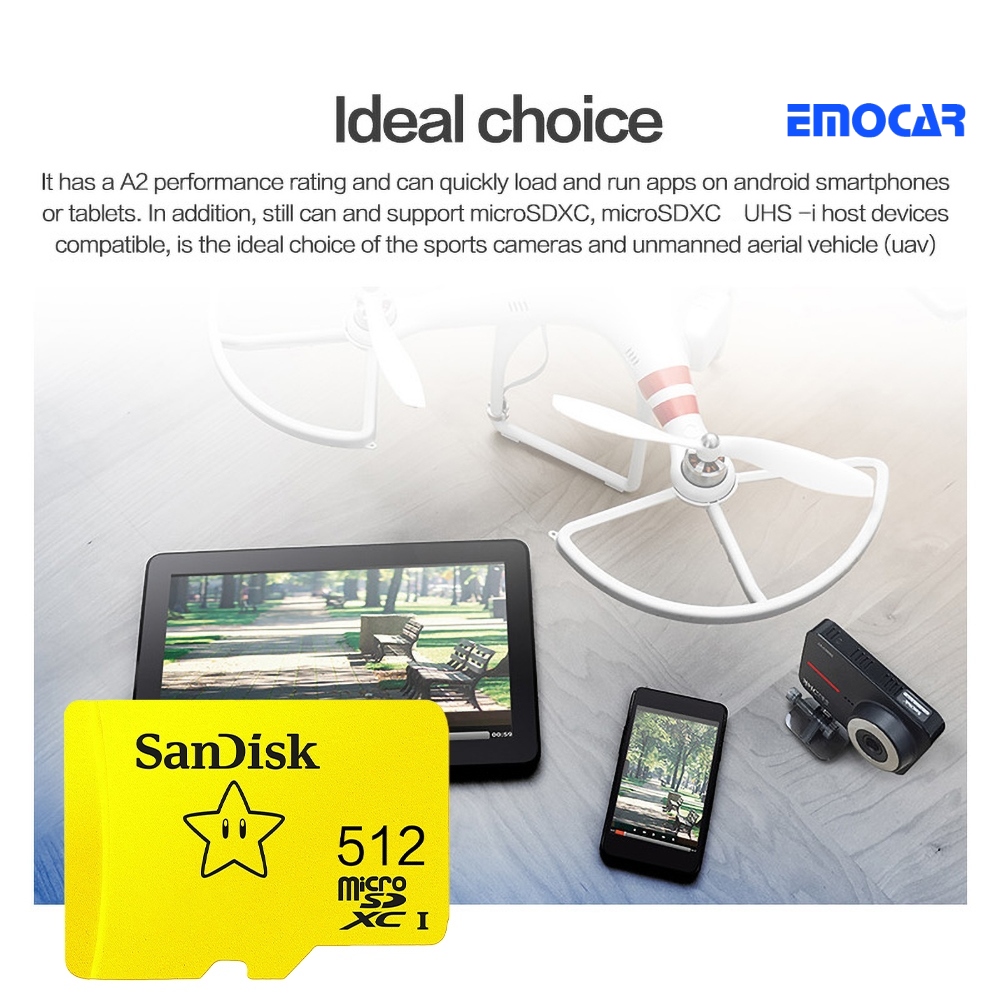 Đầu Đọc Thẻ Nhớ Micro-Sd / Tf 512 / 1024gb Cho Điện Thoại / Máy Tính Bảng | BigBuy360 - bigbuy360.vn