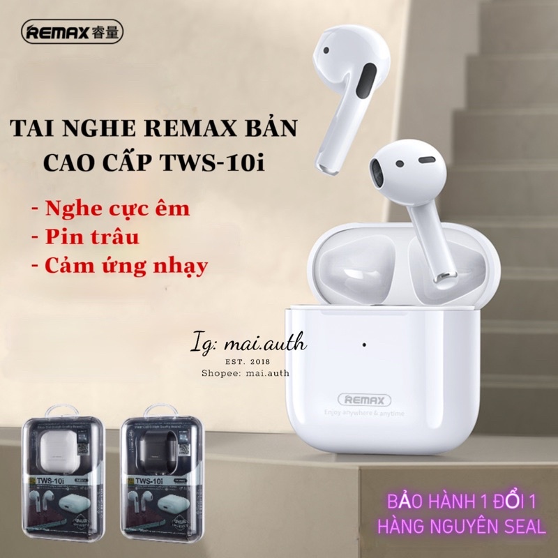 Tai nghe Remax bản nâng cấp TWS-10i chính hãng