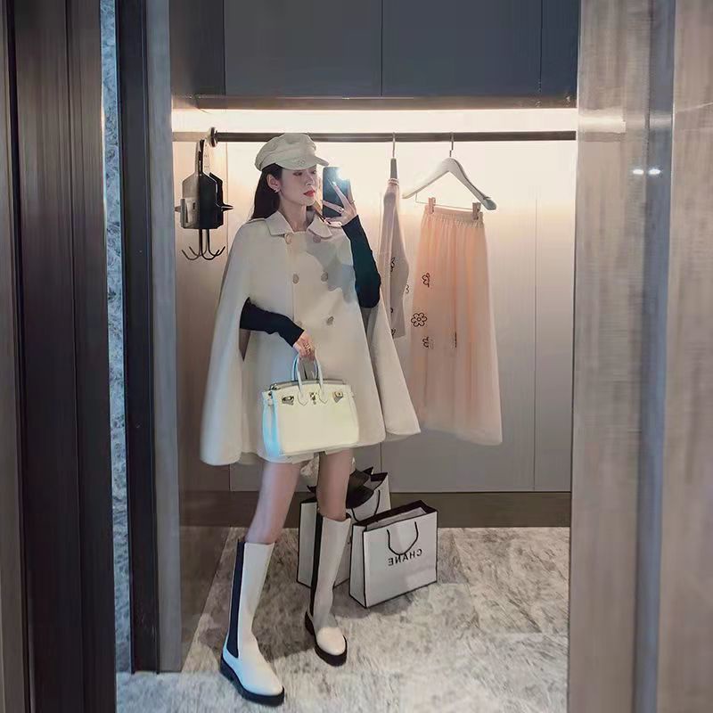 Áo Choàng Phong Cách Cổ Điển Anh Siêu Sang Trọng, Áo Khoác Dạ Ép Có Cổ ❤