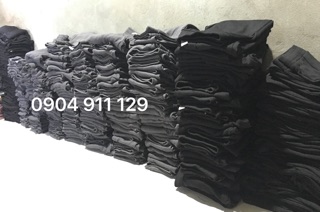 Quần jogger thun gân nam nữ