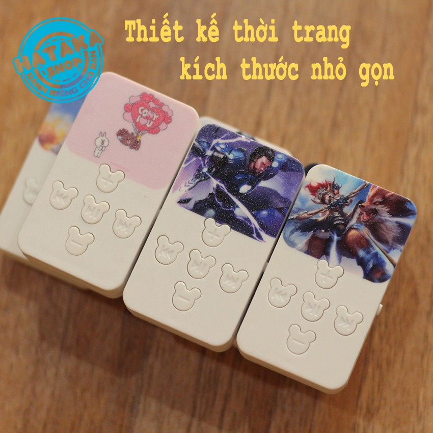 Máy nghe nhạc mini walkman tặng tai nghe và dây sạc