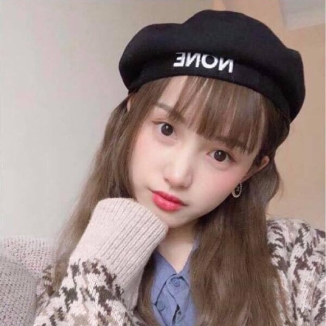 Mũ nồi beret nón nồi None hàn quốc