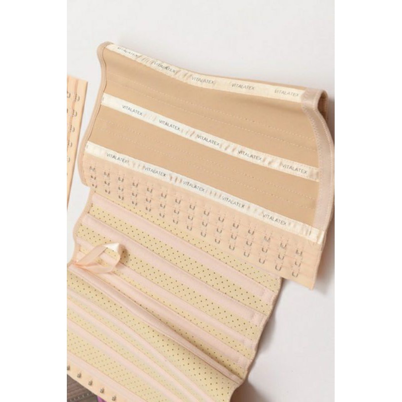 Đai Nịt Bụng Cao Cấp Vita Latex 22 Xương. Tặng Kèm Thanh Nới + Lót Liner + Thước Dây