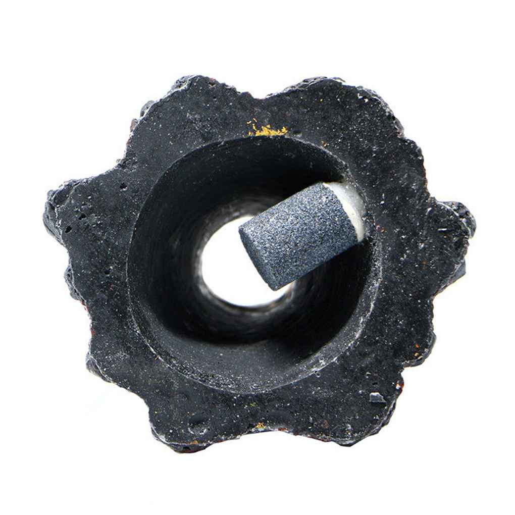 Đá sục khí oxy hình núi lửa nhân tạo trang trí bể cá