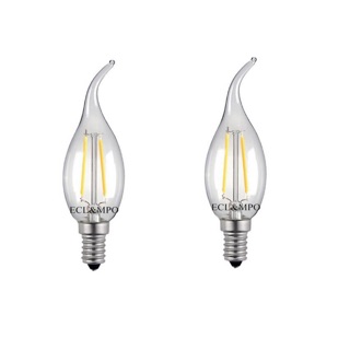 Bộ 2 cái bóng đèn Led giả dây tóc Edision đuôi E14