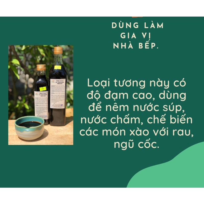 Tương tamari hơn 3 năm không đường không chất bảo quản- Thực dưỡng Ánh Minh