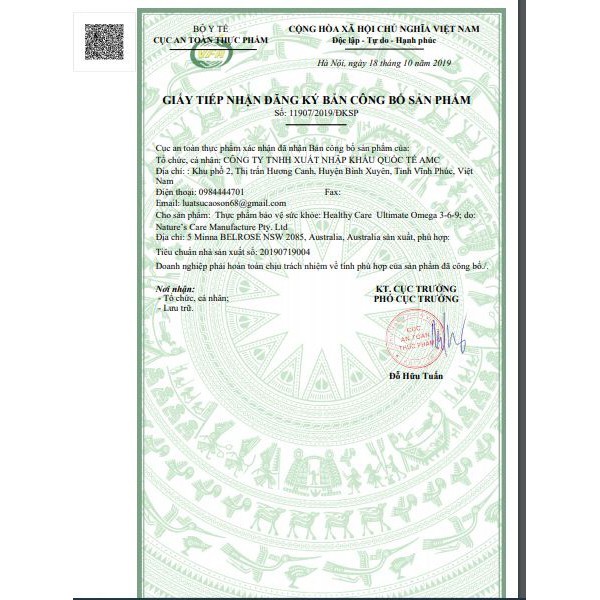 Omega 3 6 9 Healthy Care Ultimate tăng cường sức khỏe 200 viên | Thế Giới Skin Care