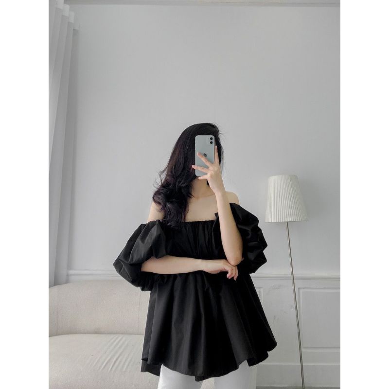 ÁO TRỄ VAI TAY BỒNG THỜI TRANG