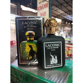 Nước hoa Laconic đen chai 120ml
