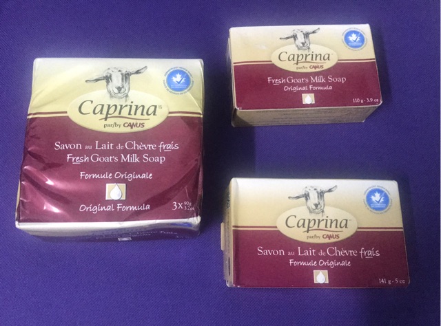 XÀ PHÒNG SỮA DÊ TƯƠI CAPRINA - 90 GR/110 GR/141 GR