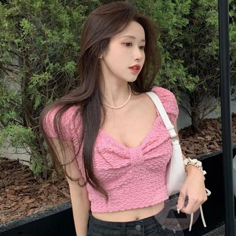 Áo Thun Tay Ngắn Màu Sắc Độc Đáo Dành Cho Nữ