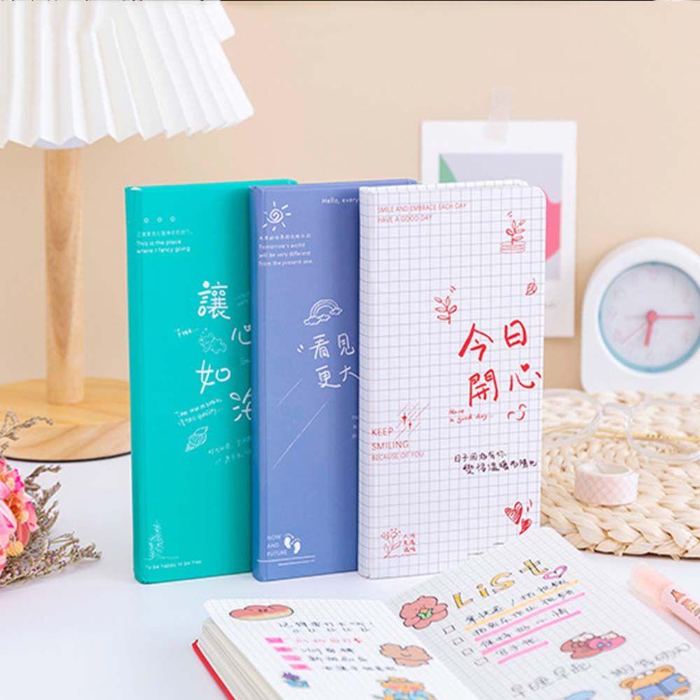 Sổ Ghi Chú Agenda Kế Hoạch Kẻ Ô Thanh Lịch Sáng Tạo Sắp Xếp Gọn Gàng Cho Học Sinh