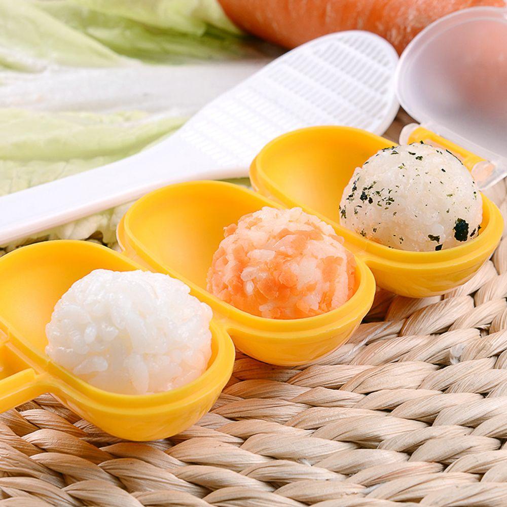 Set 2 Khuôn Làm Cơm Nắm Hình Tròn Tiện Dụng