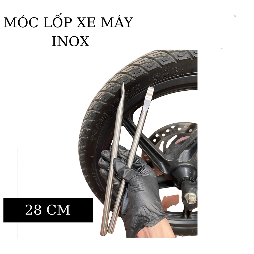 Móc lốp xe máy inox