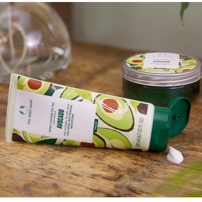 Sữa Dưỡng Thể The Body Shop Body Lotion Dưỡng Ẩm Da Mềm Mịn, Săn Chắc Da, Phục Hồi Da Khô, Nút Nẻ, Da Nhạy Cảm 200ML