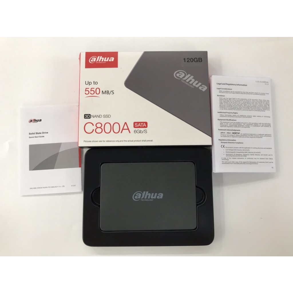 SSD Dahua 120GB 128GB C800A(DHI-SSD-C800AS120GB) Sata III 2.5&quot; - Hàng Chính Hãng Bảo Hành 3 Năm - tặng kèm dây sat